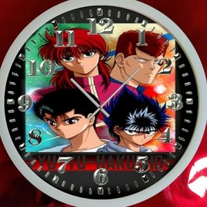 Yu Yu Hakusho wall clock
